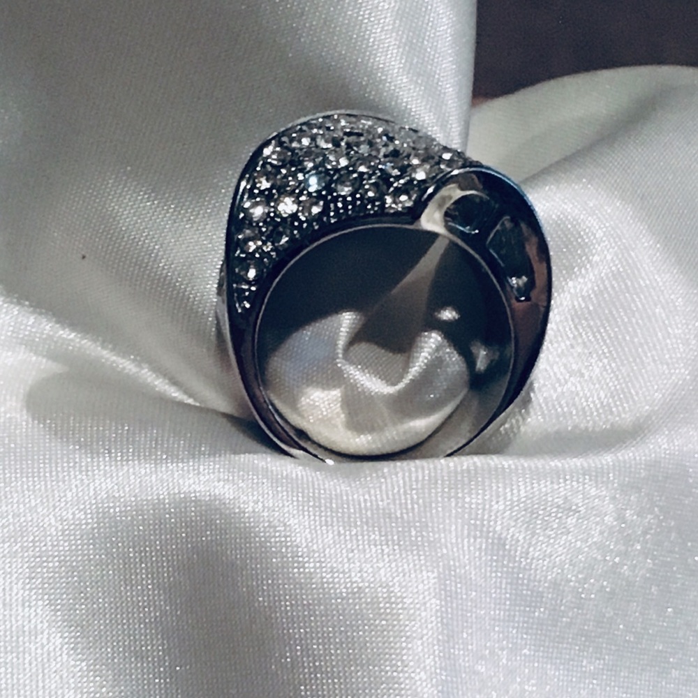 Express Knot Statement Sparkle Ring - image 2